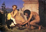 The Cock Fight by Jean-Leon Gerome